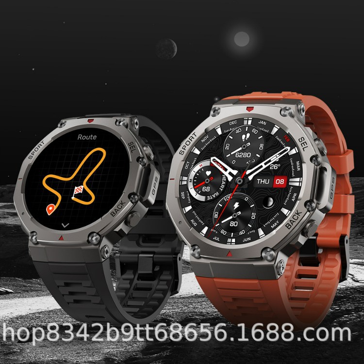 Smartwatch Nexus - DM58 Smartwatch, AMOLED-Display, Bluetooth-Anrufe, GPS, Höhenmesser,