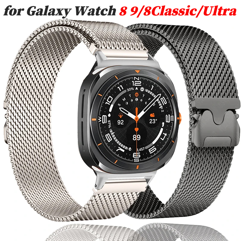 Samsung Smartwatch Ultra Accessories - Milanese Metallarmband für Samsung Galaxy Watch