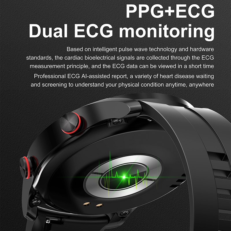 EKG + PPG Bluetooth Anruf Smar – Smartwatch Custom Bewertung und Preis