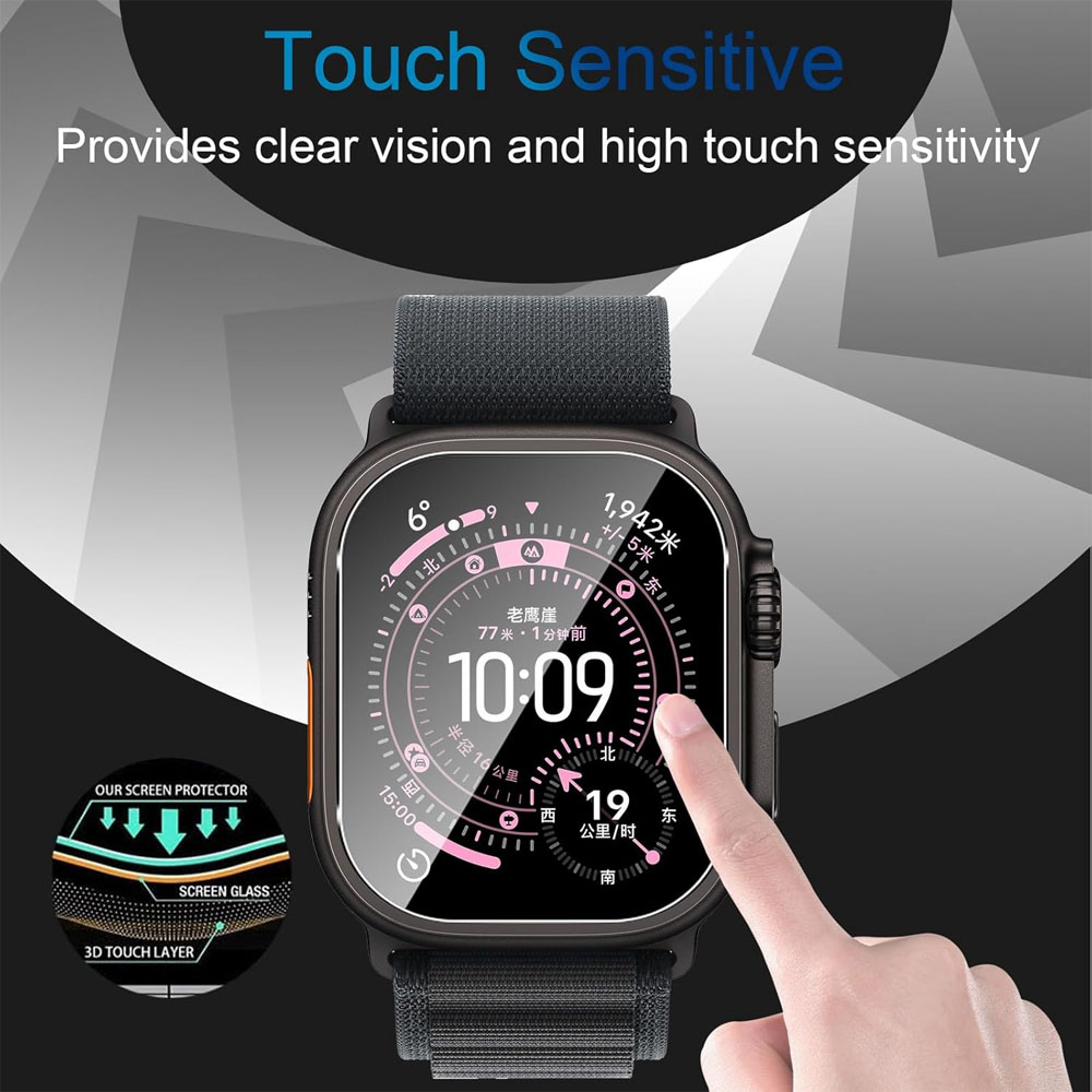 Displayschutzfolie aus gehärte – Apple Smartwatch Accessories Bewertung und Preis