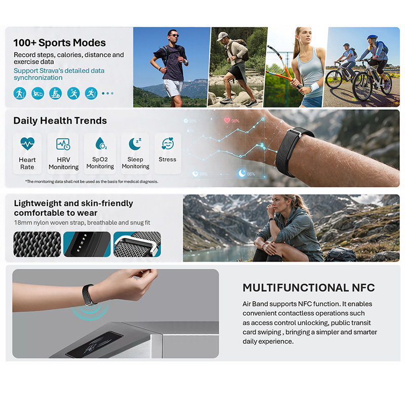 VALDUS Air Band Smart-Armband  – Smartwatch Nexus Bewertung und Preis