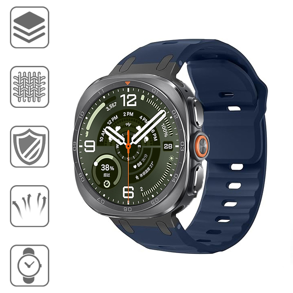 Metall+Silikon-Armband für Sam – Samsung Smartwatch Ultra Accessories Bewertung und Preis