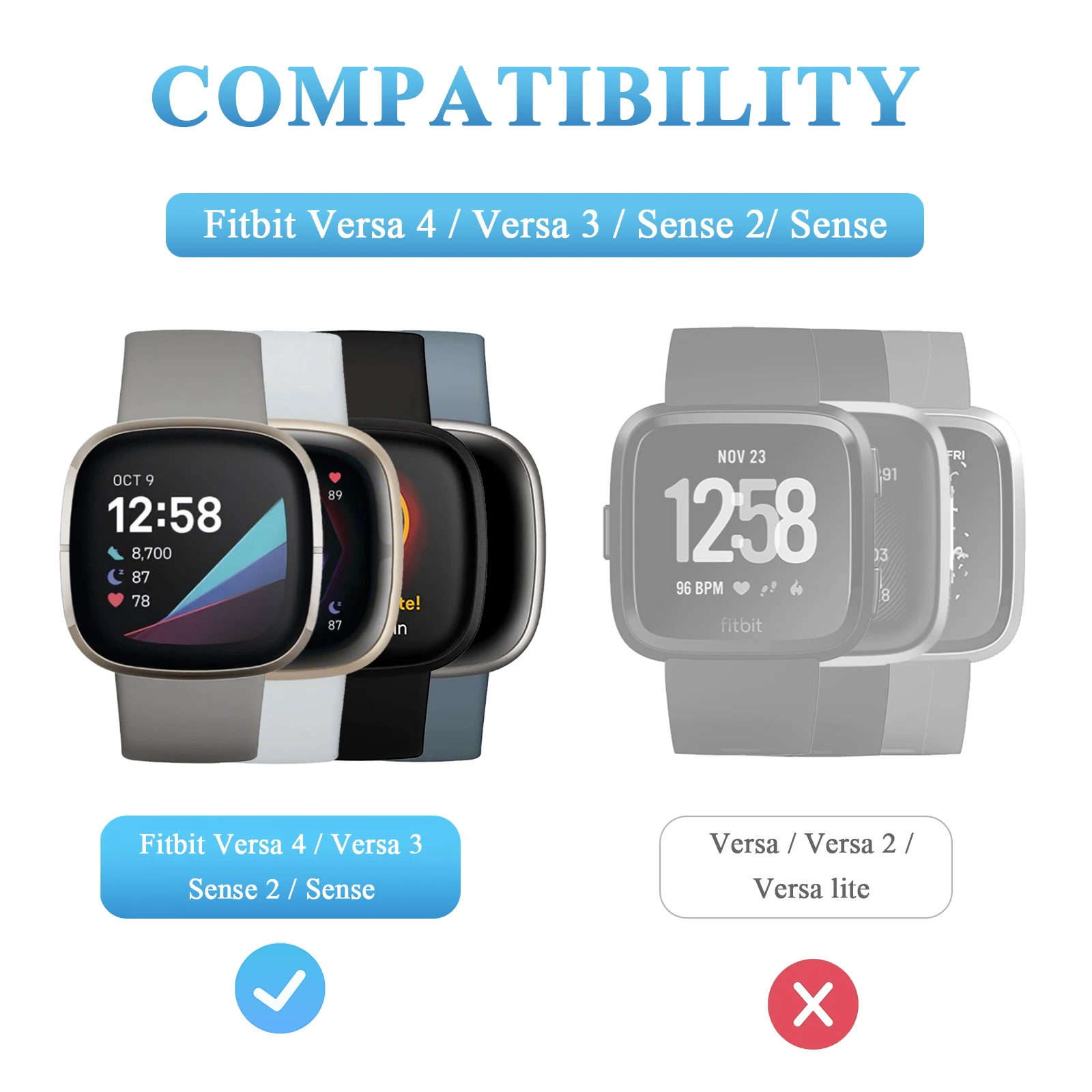 Uhren-Ladekabel für Fitbit Sen – Smartwatch Nexus Bewertung und Preis