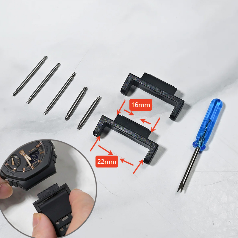 16 mm PC-Uhrenarmband-Adapter  – Watch Band Connector Bewertung und Preis