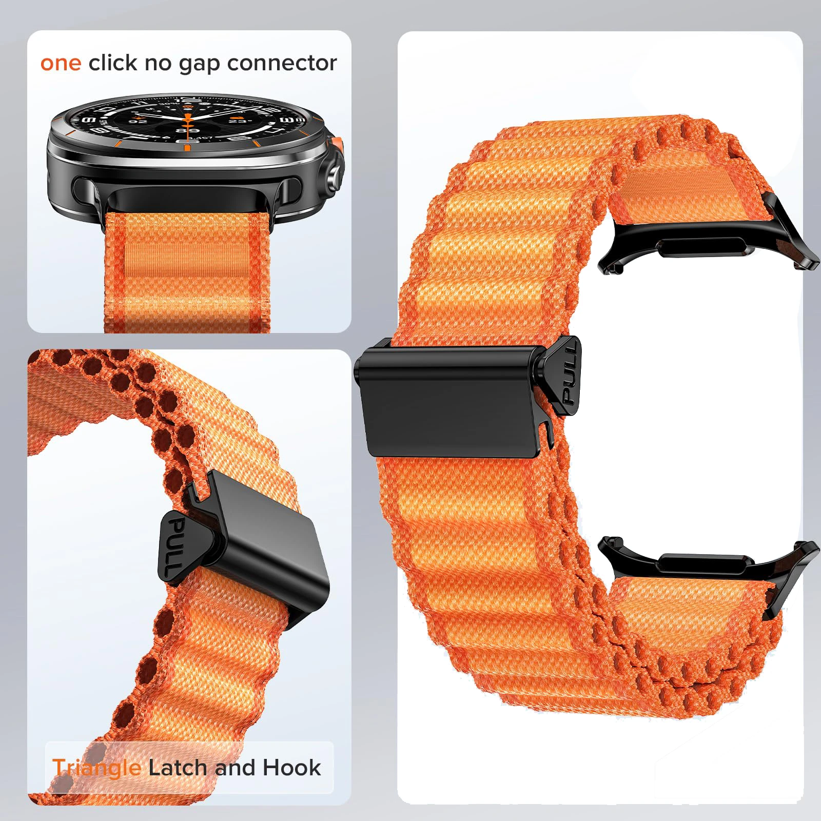 Offizielles Trail Nylon-Schlau – Samsung Smartwatch Ultra Accessories Bewertung und Preis